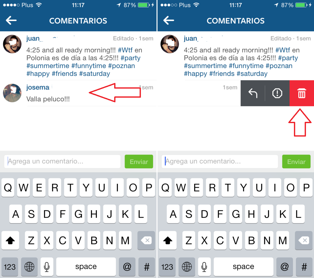 Como Eliminar Comentarios En Instagram En La App Para Android E Ios